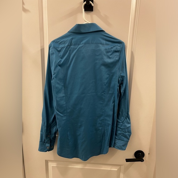 Express 1MX Extra Slim Button Down Shirt - Size Small - Picture 4 of 4